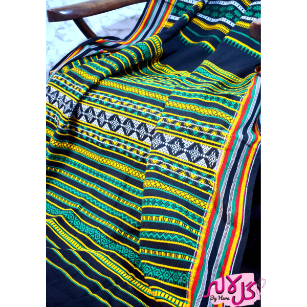 Splash Of Green III - Handloomed Khaadi Shawl Winters call for a renewed fashion sense! Add these fashionable shawls to your wardrobe this winter season. Locally made in Pakistan
