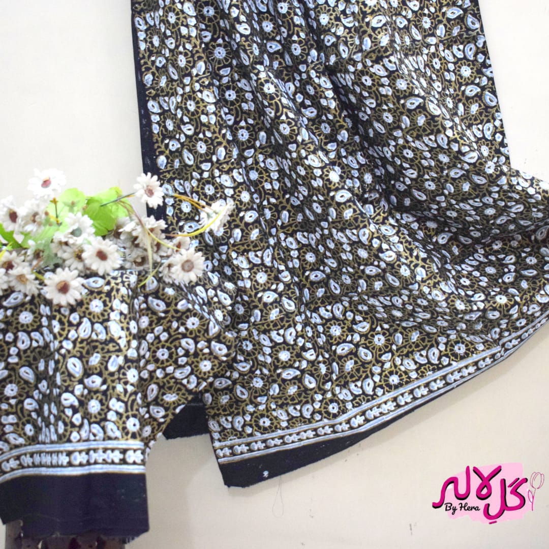 Black & Gold IV- Shirt Trouser Combo A mix of trend and tradition, The Gold Accented collection gives the ultimate glamourous look for any formal event. Its lightweight and breathable fabric makes it the perfect pick for all your outings. Bound to make you look hot without making you hot!